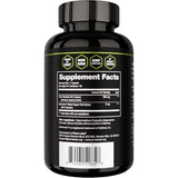 Labs Saw Palmetto Capsules open bottle with capsules visible