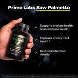 Labs Saw Palmetto Capsules side view showing capsule details