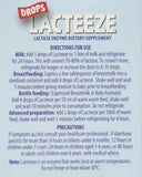 Lacteeze Lactase Enzyme Drops 14g bottle with dropper