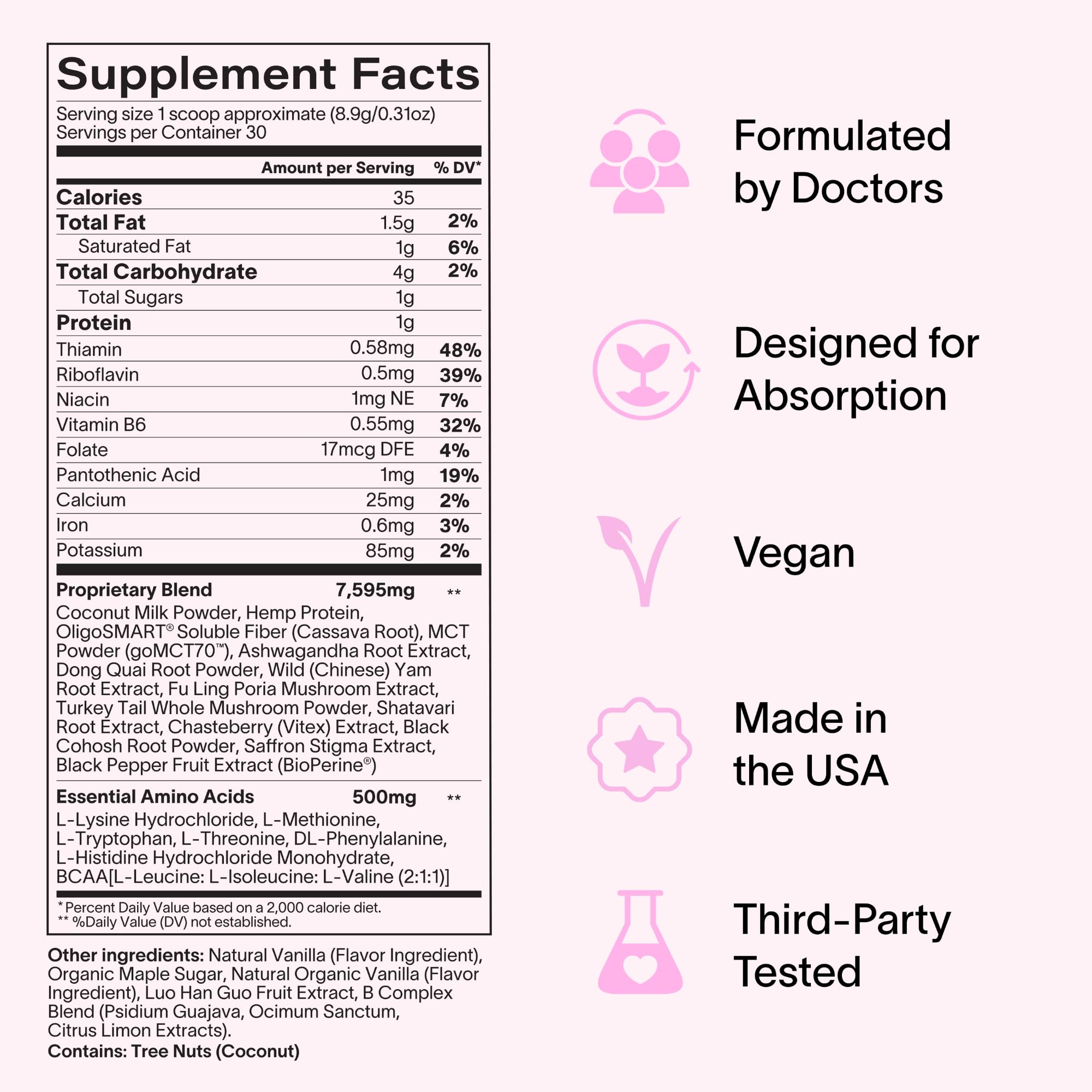 Ladywell Daily Women’s Wellness Support Supplement on kitchen counter