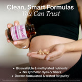 Ladywell Prenatal Multivitamin capsules close-up