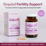 Ladywell Prenatal Vitamins bottle side view