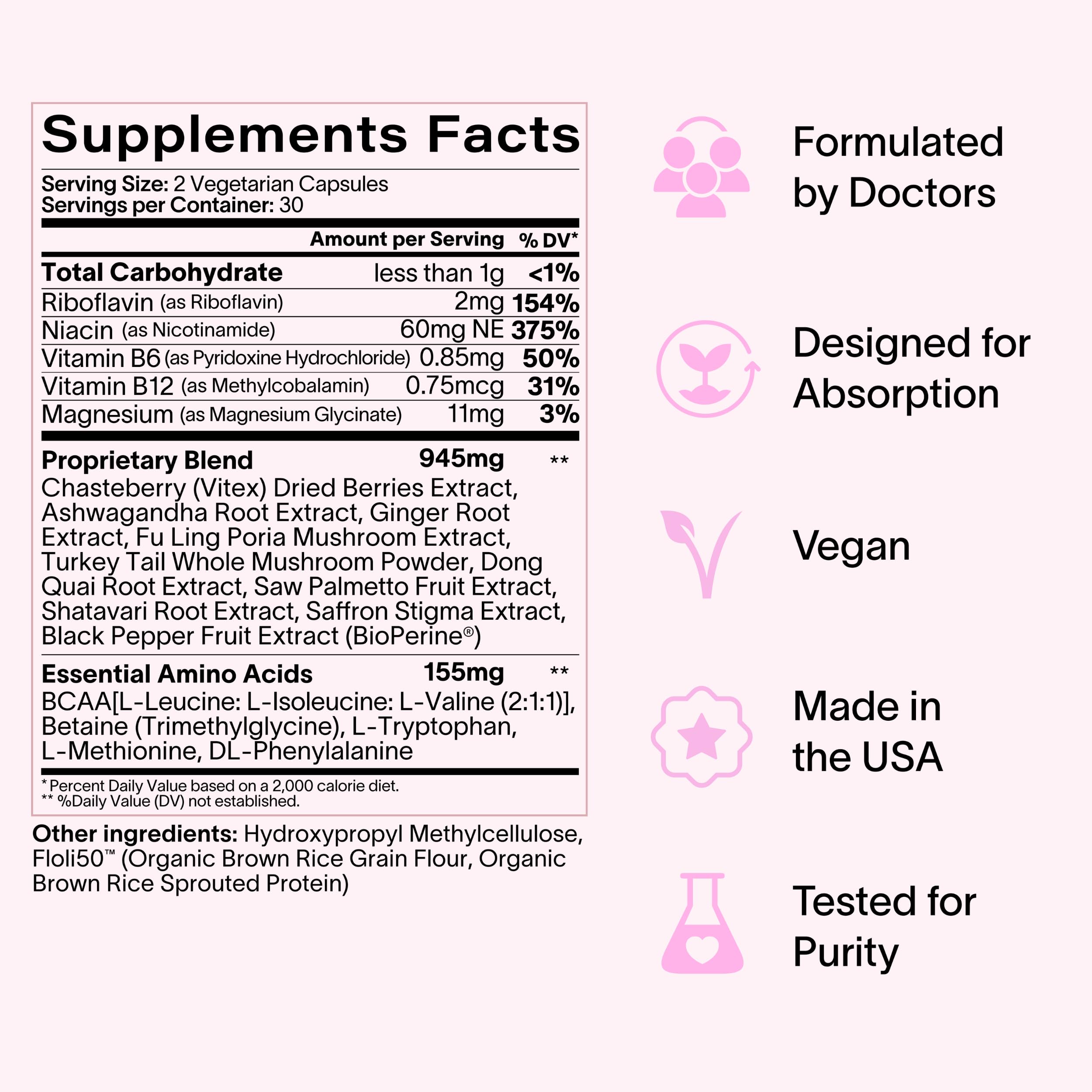 Ladywell supplement displayed with a lifestyle background