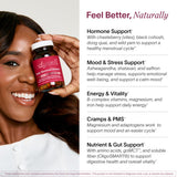 Ladywell Women's Balance Supplement capsules close-up