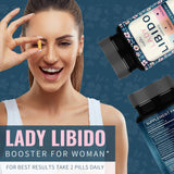 LadyZn Female Libido support on a wooden table