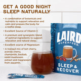 Laird Superfood Sleep & use Supplement mixed in a cup