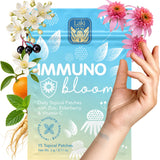 Laki Naturals daily wellness Bloom Patch 15 Count front view