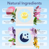 Laki Naturals Jet Lag AM Patch on skin