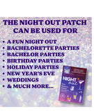 Laki Naturals Night-Out Patch close-up of adhesive