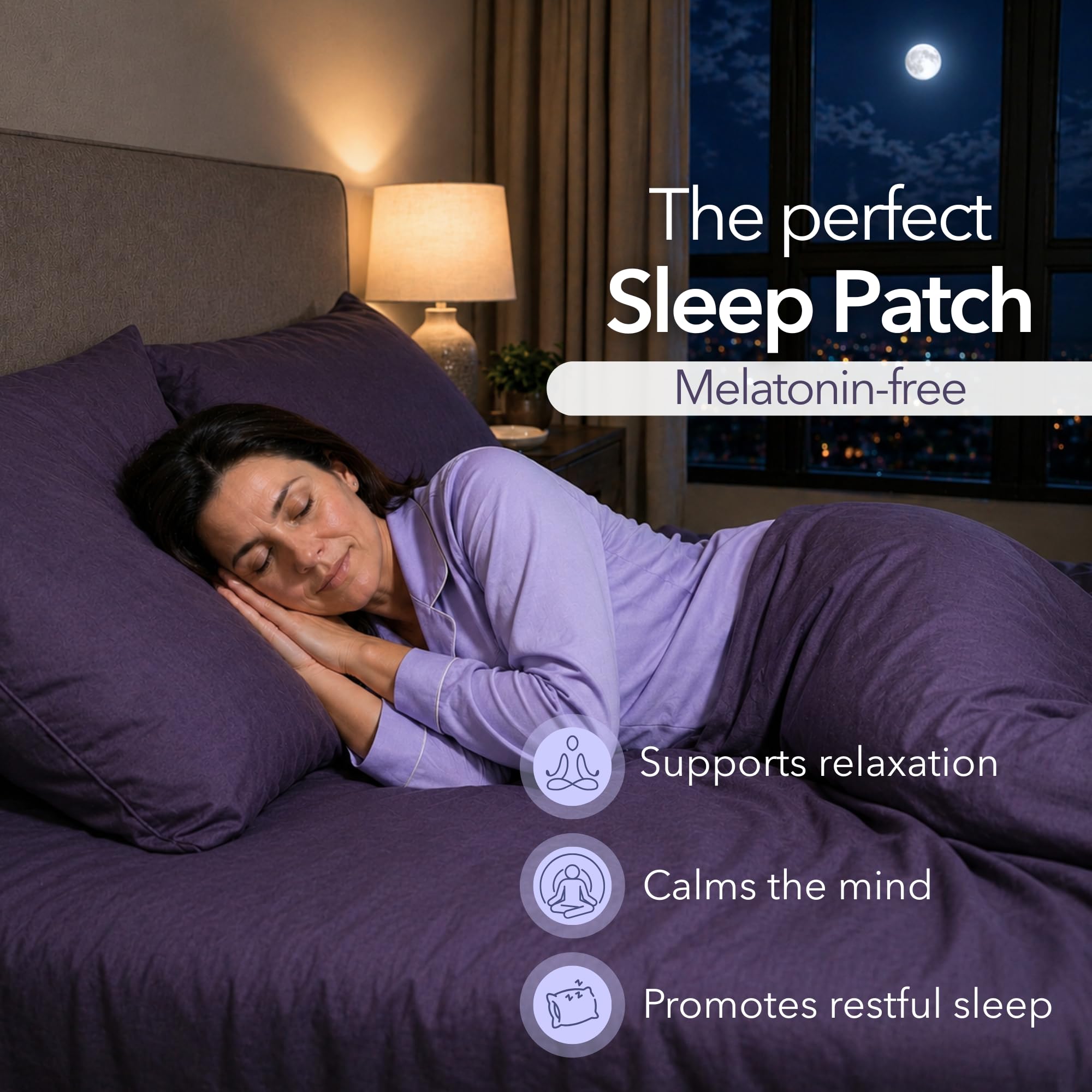 Laki Naturals Sleep Dreams Patch showing contents and individual patches