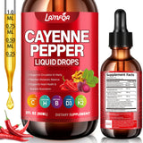 LAMFQA Cayenne Pepper Liquid Drops 30ml front view