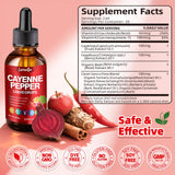 LAMFQA Cayenne Pepper Liquid Drops ingredients list