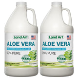 Land Art Aloe Vera Juice 99.7% Pure 1L bottle front view