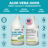 Land Art Aloe Vera Juice 99.7% Pure 1L packaging