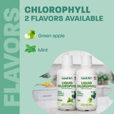 Land Art Liquid Chlorophyll 500ml bottle with measuring cup