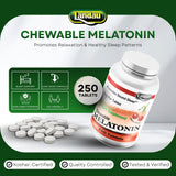 LANDAU Chewable Melatonin 1 mg Tablets packaging