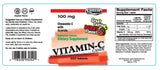 LANDAU Chewable Vitamin C Tablets 100mg Berry Flavour packaging