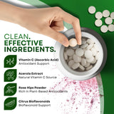 LANDAU Chewable Vitamin C tablets in a bowl