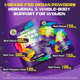 lanhuilin Female-Focused Beef Organ Complex ingredients list on the label