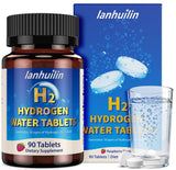 lanhuilin H2 Hydrogen Tablets 90 count bottle front view