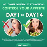 Lanomiz Prebiotic Supplement 95g capsules on a wooden table