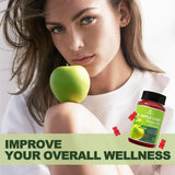 LanranBee Apple Cider Vinegar Gummies opened bottle showing gummies