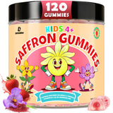 LanranBee Saffron Gummies bottle front view with 120 count