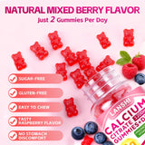 LANSHI Calcium Citrate Gummies 1200mg lifestyle scene with family
