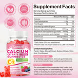 LANSHI Calcium Citrate Gummies 1200mg packaging on a table