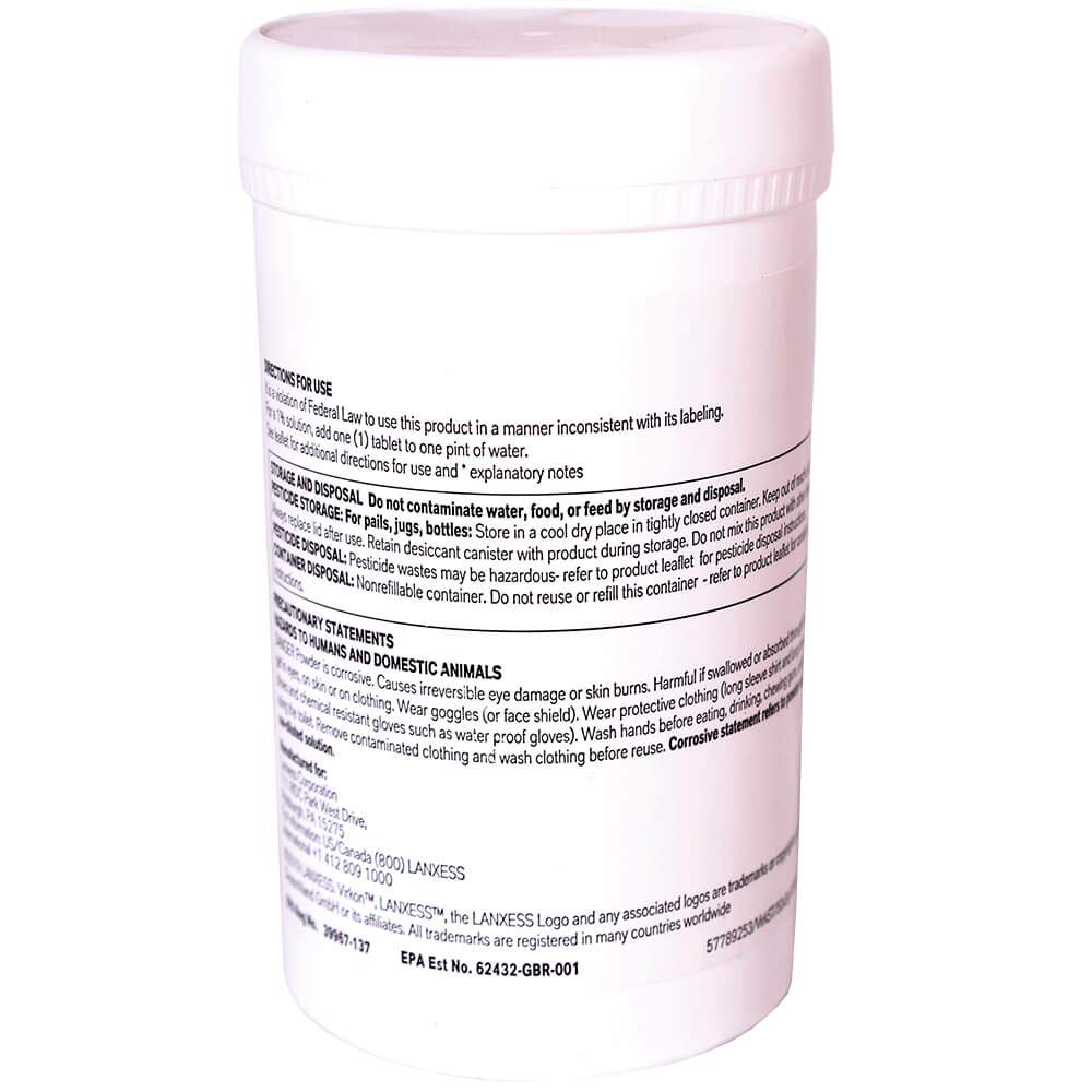 Lanxess Virkon-S 50-Tablet Disinfectant for Pets with horse care equipment