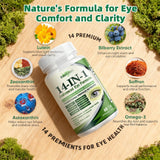 LANZF Blended Vitamin & Mineral Supplement bottle with capsules
