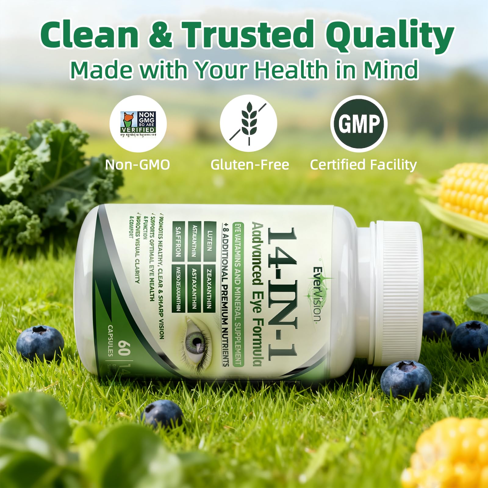 LANZF Blended Vitamin & Mineral Supplement dosage instructions