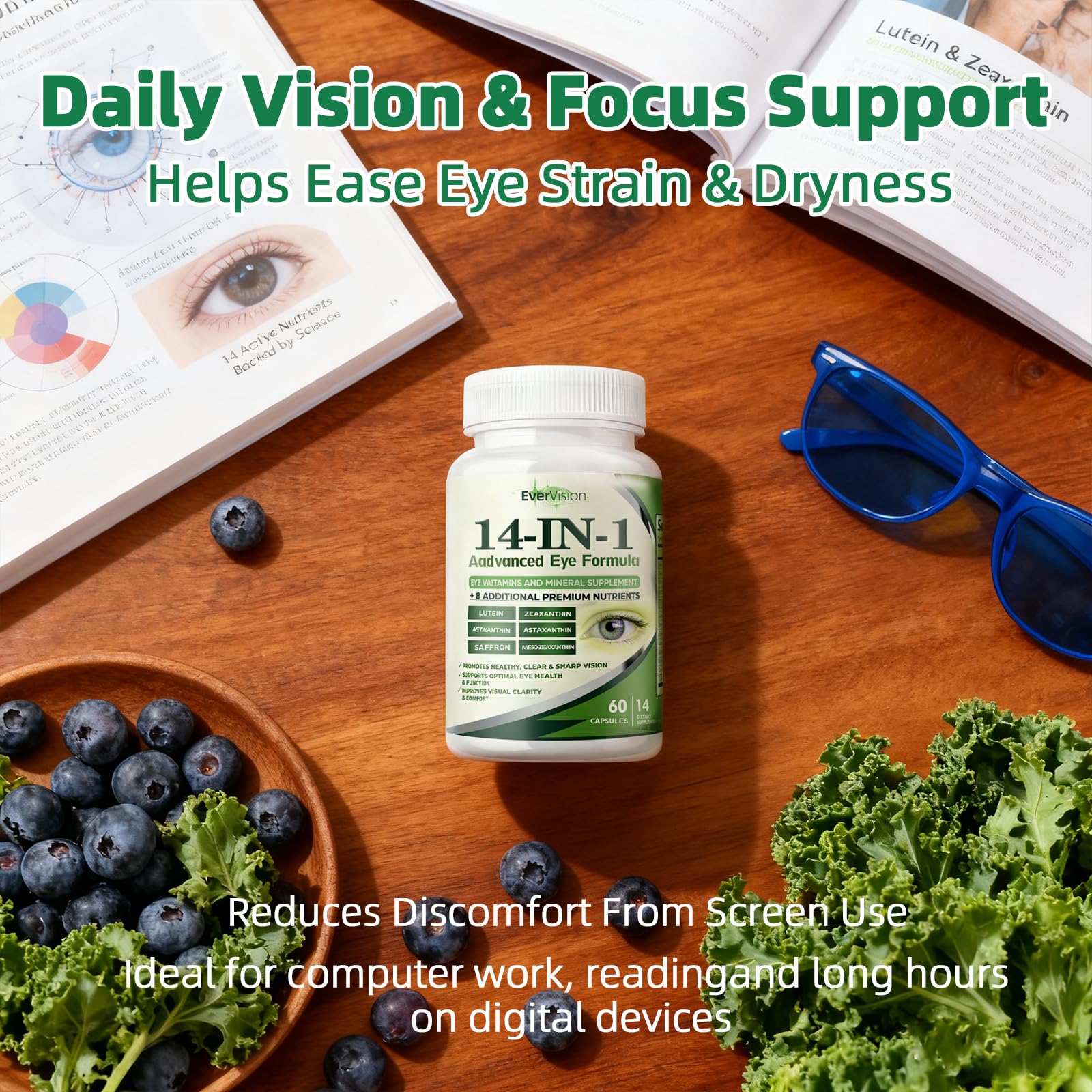 LANZF Blended Vitamin & Mineral Supplement packaging