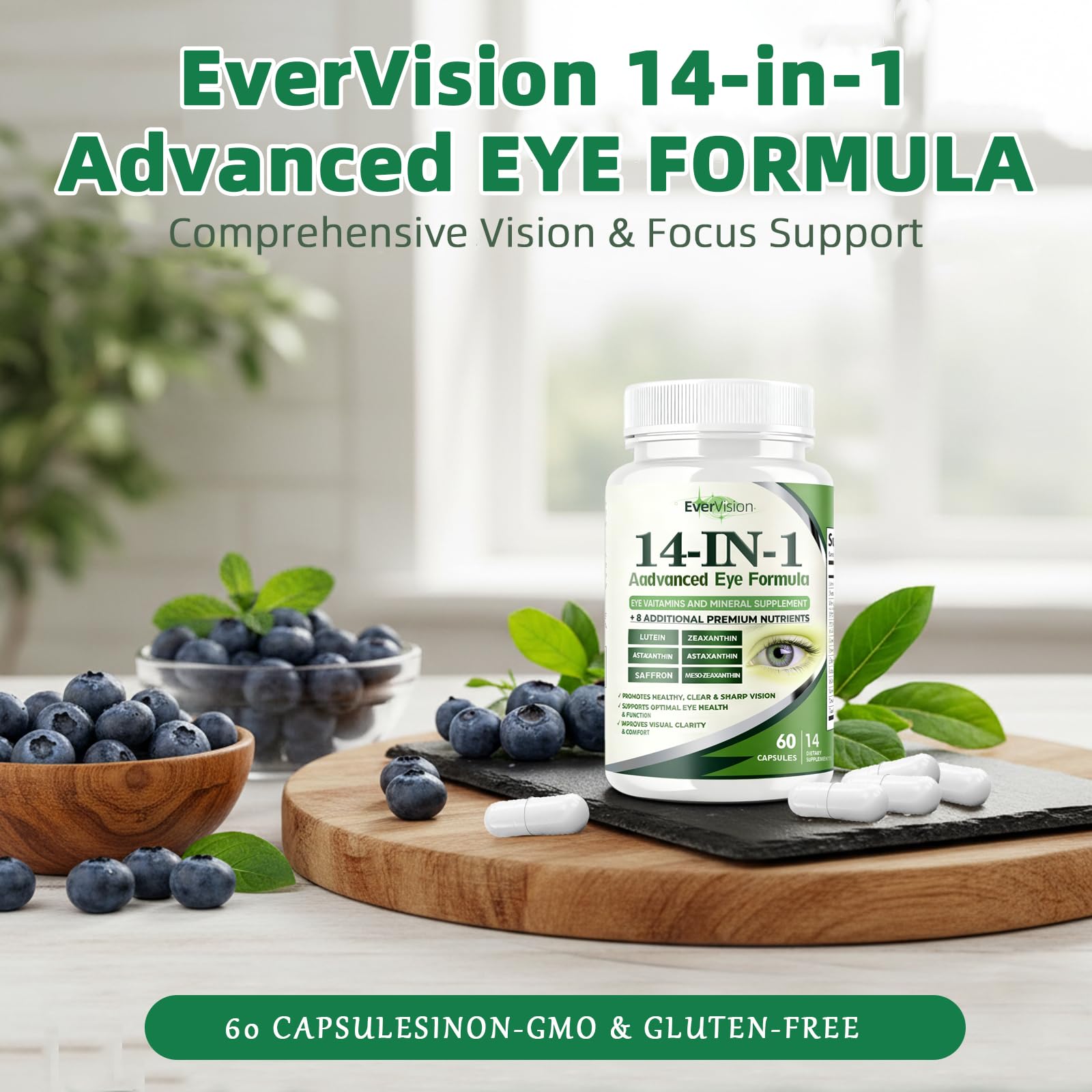 LANZF Blended Vitamin & Mineral Supplement side view