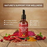 LANZF Cayenne Pepper Drops back view with label