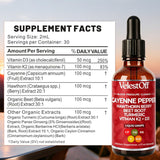 LANZF Cayenne Pepper Drops bottle with dropper