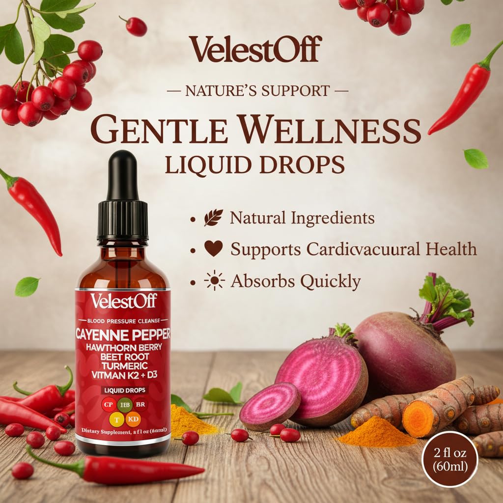 LANZF Cayenne Pepper Drops packaging details