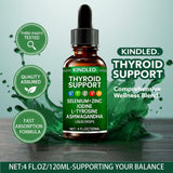 LANZF Thyroid Support Liquid Drops bottle top view