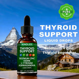 LANZF Thyroid Support Liquid Drops dropper with liquid