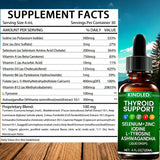 LANZF Thyroid Support Liquid Drops packaging side view