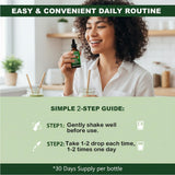LANZF Thyroid Support Liquid Drops with fresh ingredients