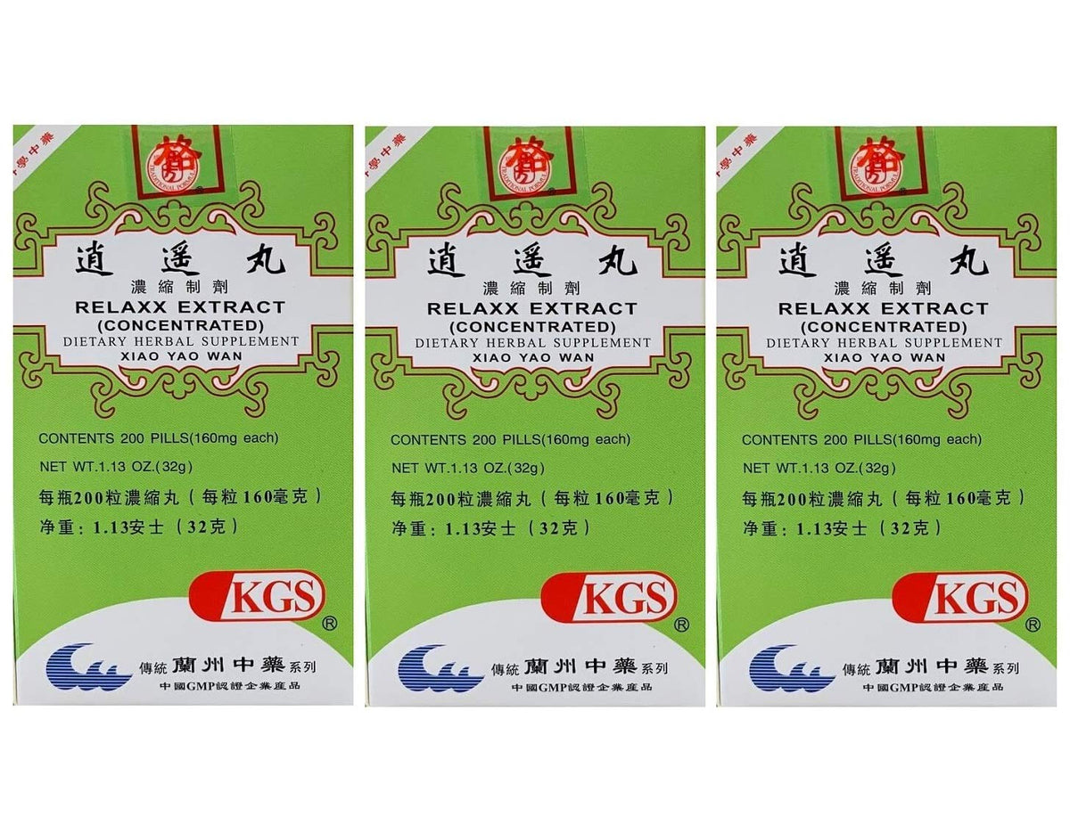 Lanzhou Gufang Herbal Supplement 3 Bottles Pack front view
