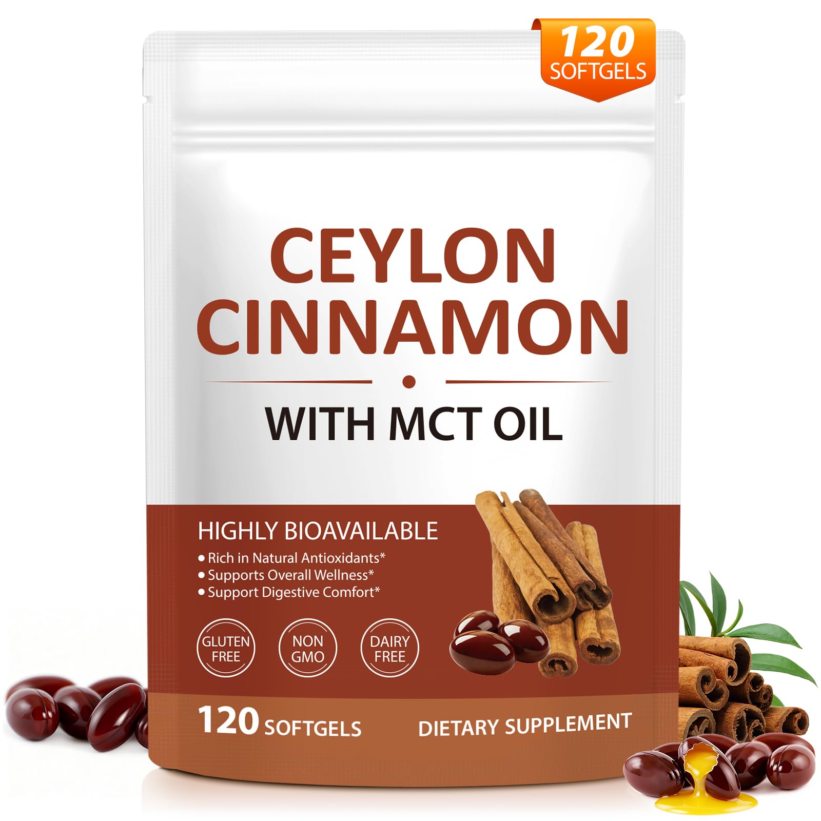 laraspi Cinnamon Supplement front view packaging