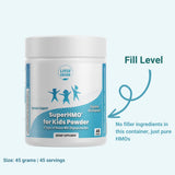 Layer Origin Prebiotic Powder with a measuring scoop