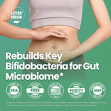Layer Origin Probiotic Acidophilus Supplement side view with dosage information