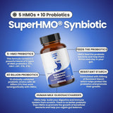 Layer Origin Synbiotic Capsules with a measuring spoon for dosage