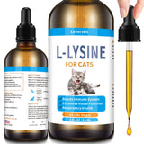 Lazersell L-Lysine liquid supplement for cats front view