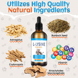 Lazersell L-Lysine supplement bottle with chicken flavour