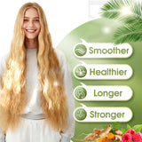 Lazpowfi Hair Growth Supplement lifestyle scene with healthy hair