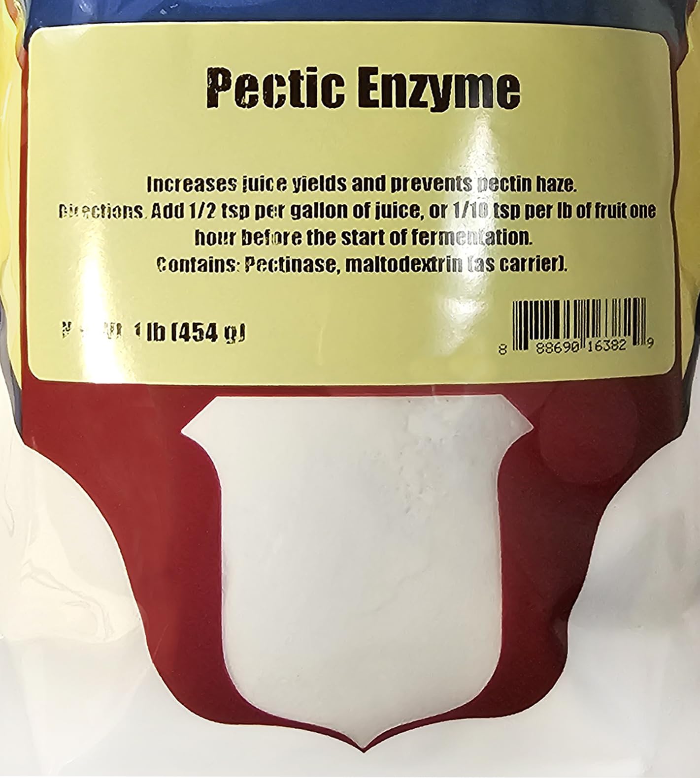 LD Carlson Pectic Enzyme 1 lb packaging